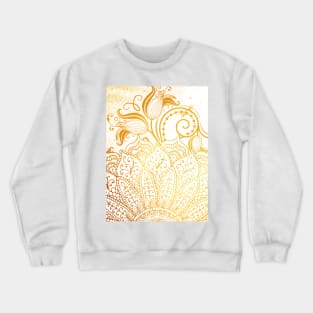 Mandala - Golden brush Crewneck Sweatshirt